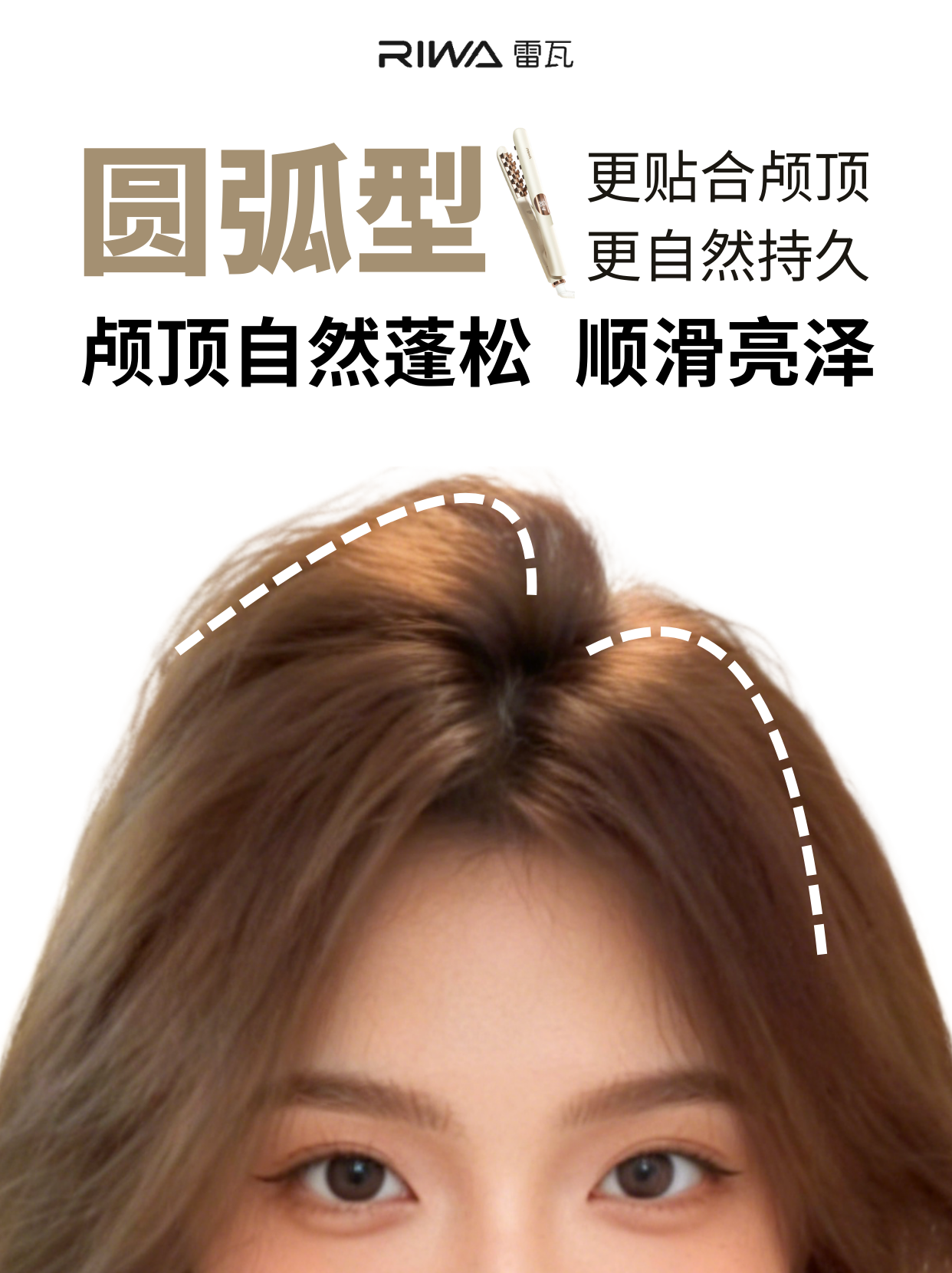 扁塌头救星❗️高颅顶居然这么简单