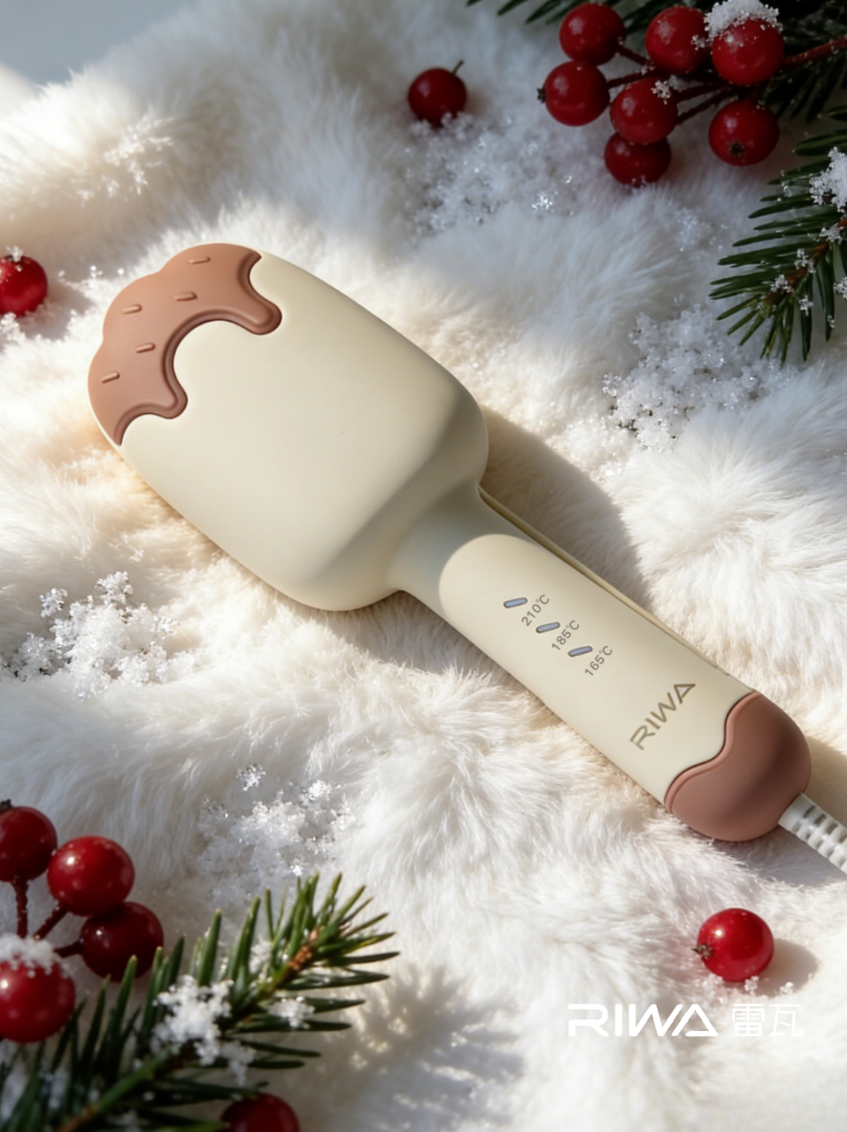 冬天发型“塌房”？雷瓦三款蛋卷棒，5分钟搞定氛围感