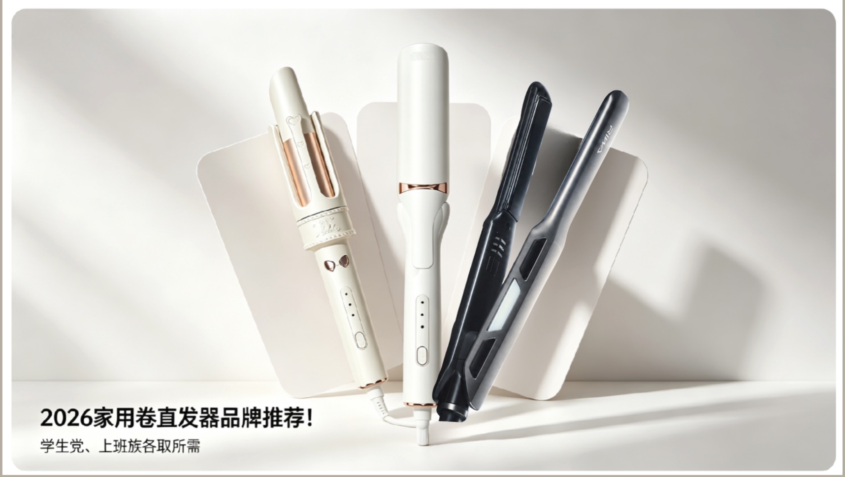 2026家用卷直发器品牌推荐！学生党、上班族各取所需